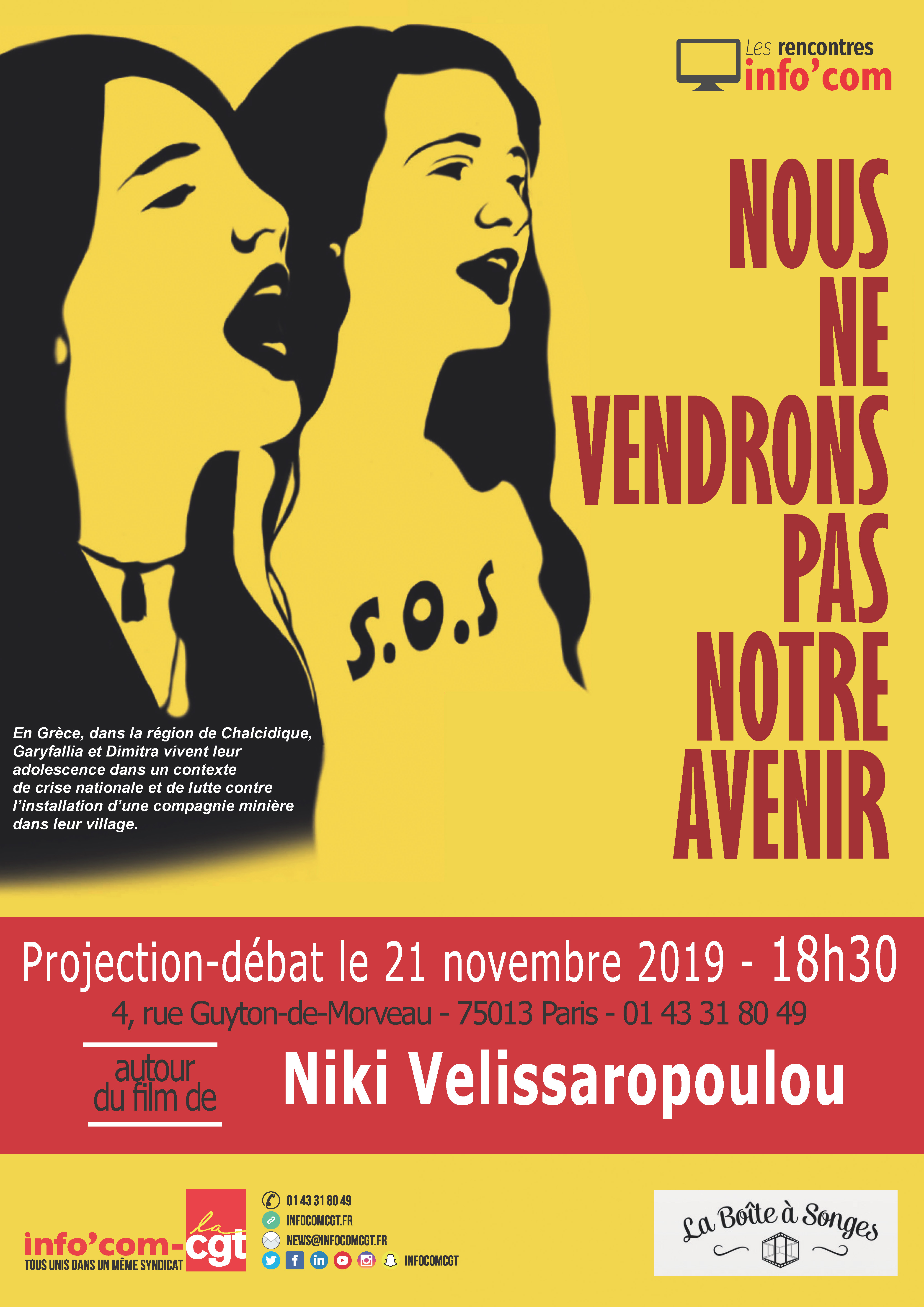 2019_11_21_Info’Com-CGT_Film Nous ne vendrons pas notre avenir